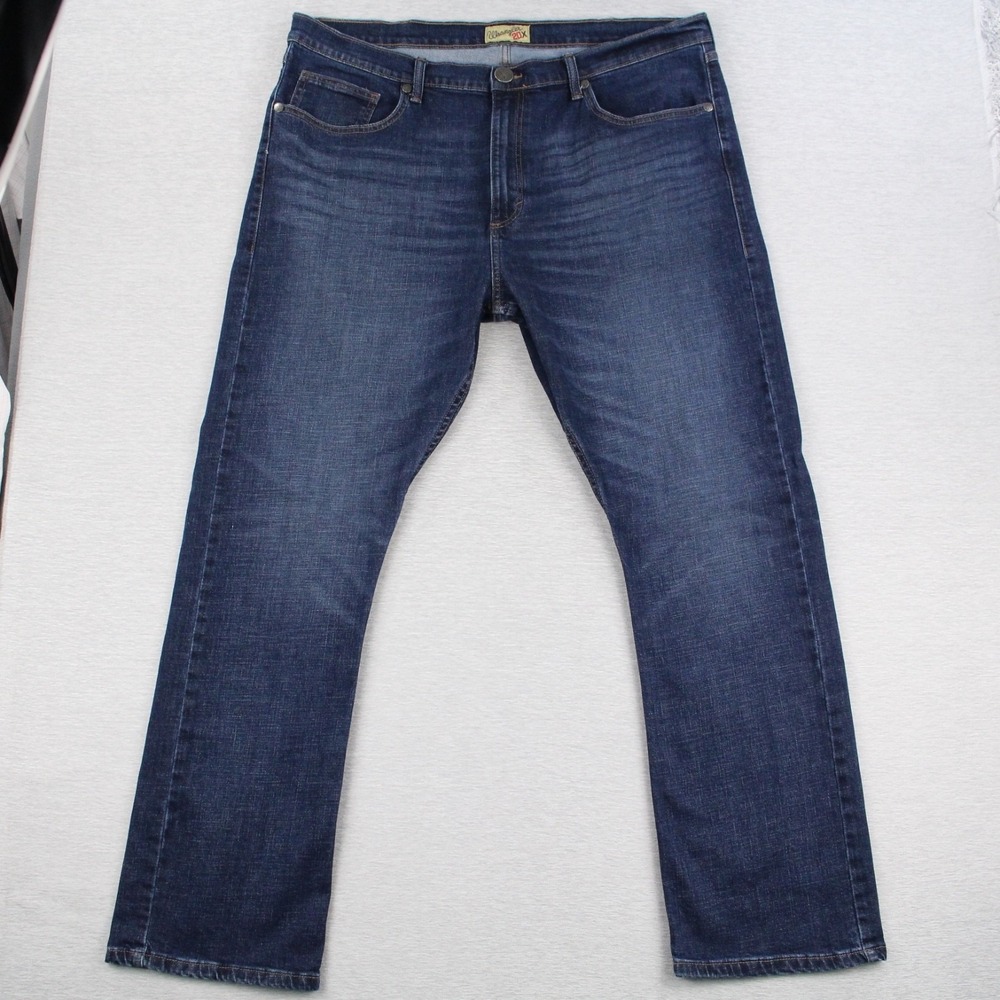 Wrangler 20X Jeans Mens Size 40x32 Blue Vintage Bootcut Stirrup Cotton Stretch